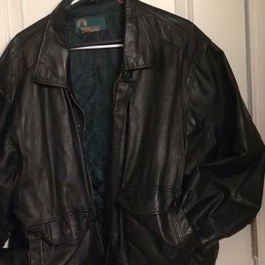 MENS GENUINE LEATHER TIMBER TRAIL JACKET